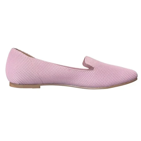 Ataiwee Womens Slip-On Flats Pink Comfort Size 8 - Picture 1 of 9
